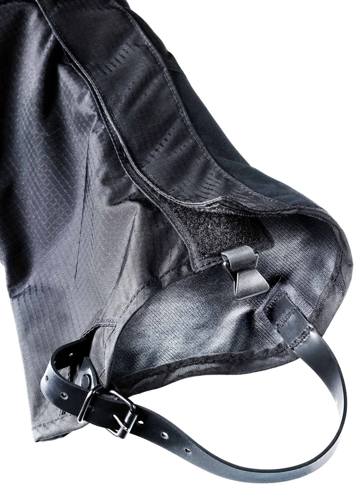 Deuter Lightweight High Leg Walking Gaiters - Long Black
