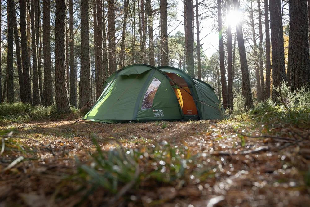Vango Omega 350 3 Person Tunnel Tent - Forest Green