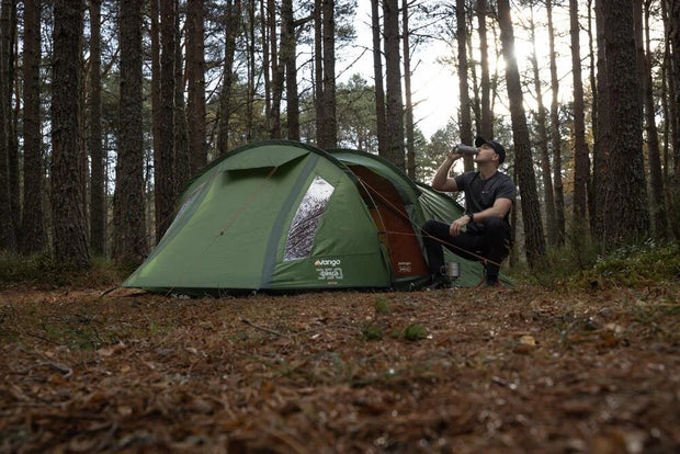 Vango Omega 350 3 Person Tunnel Tent (2025) - Forest Green