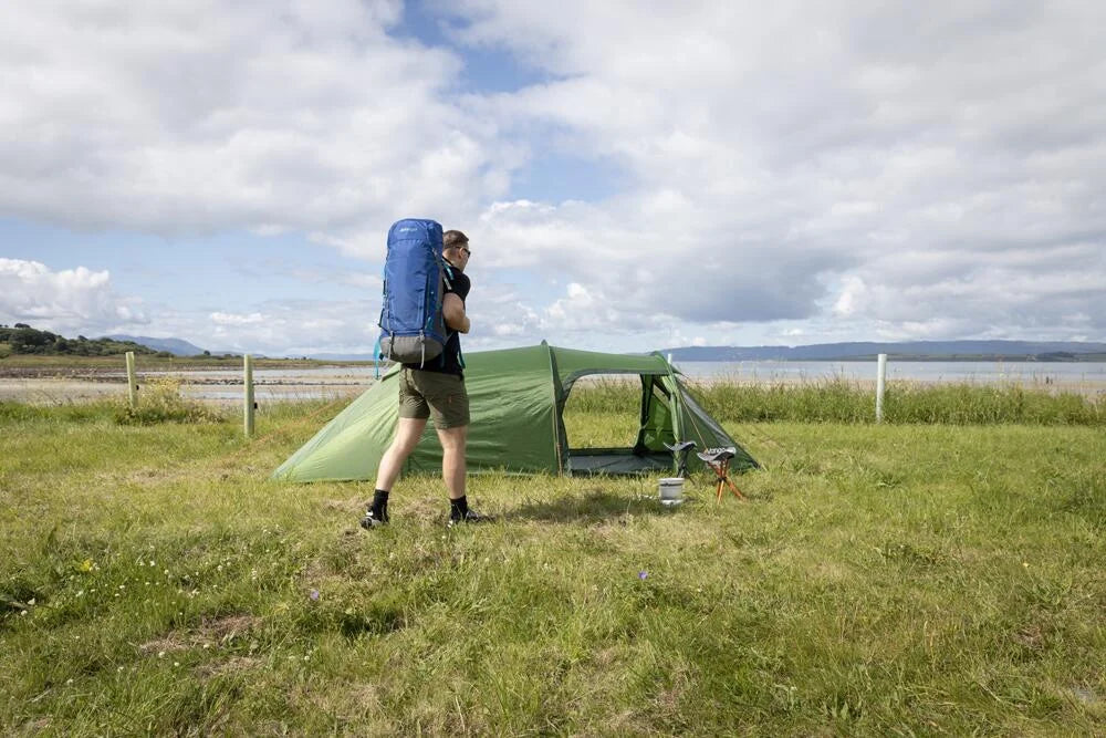 Vango Omega 250 2 Person Tunnel Tent - Forest Green