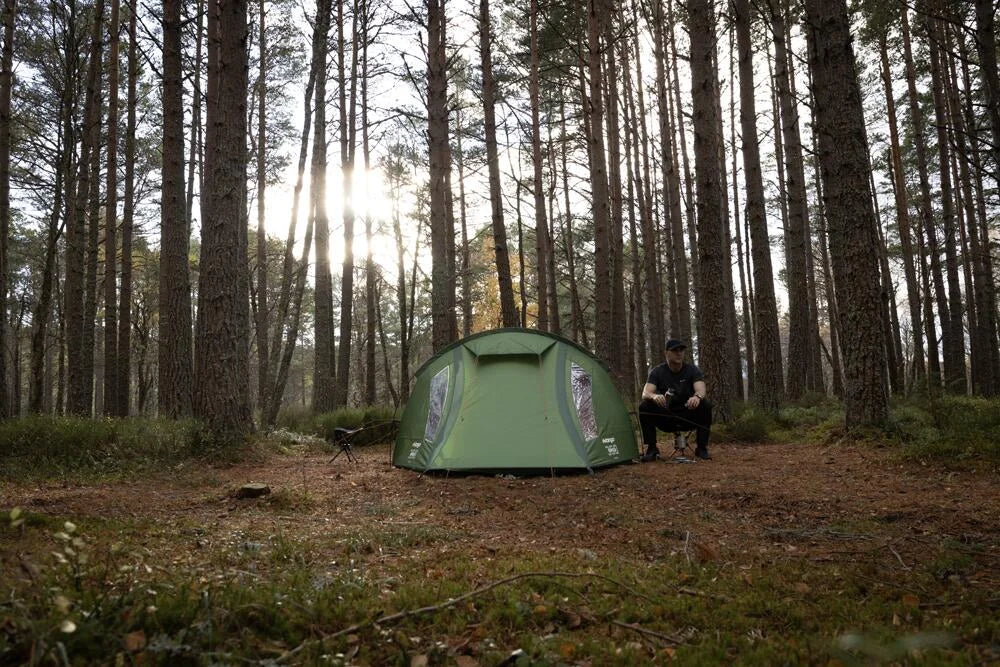 Vango Omega 350 3 Person Tunnel Tent - Forest Green