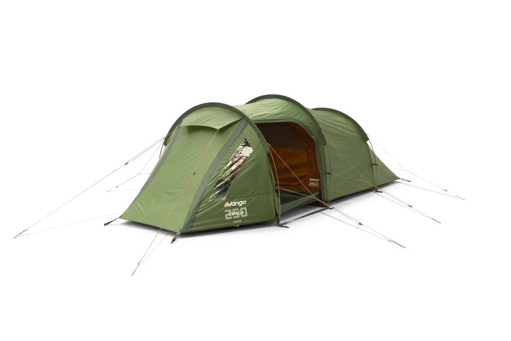 Vango Omega 250 2 Person Tunnel Tent - Forest Green