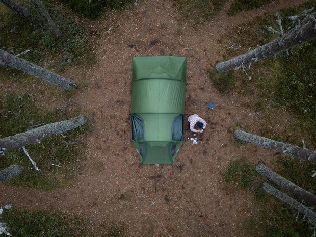 Vango Omega 350 3 Person Tunnel Tent (2025) - Forest Green