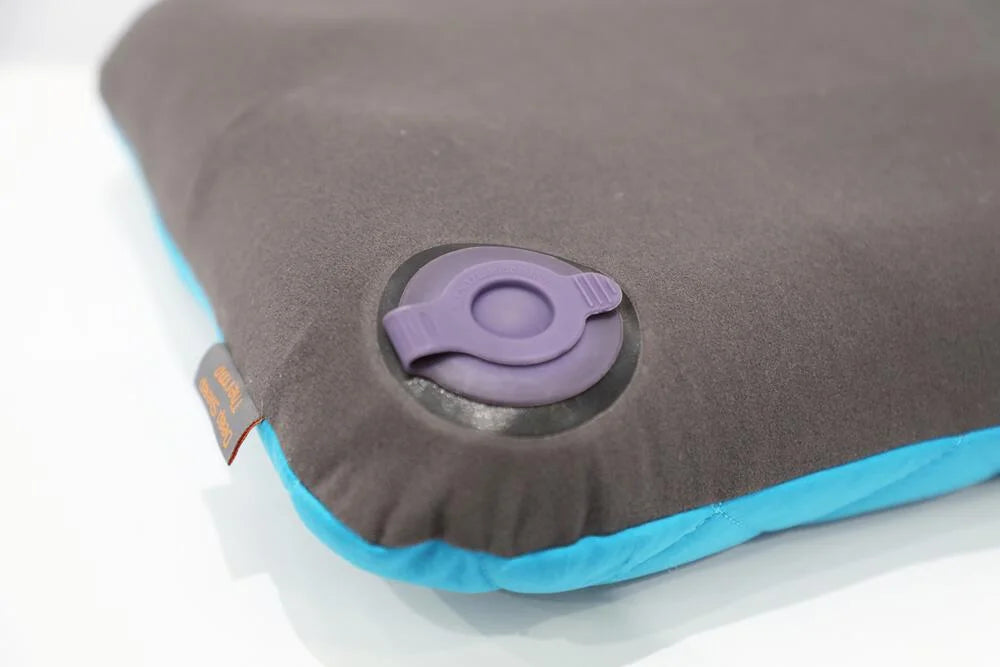 Vango Deep Sleep Thermo Camping/Travel Pillow - Atom Blue