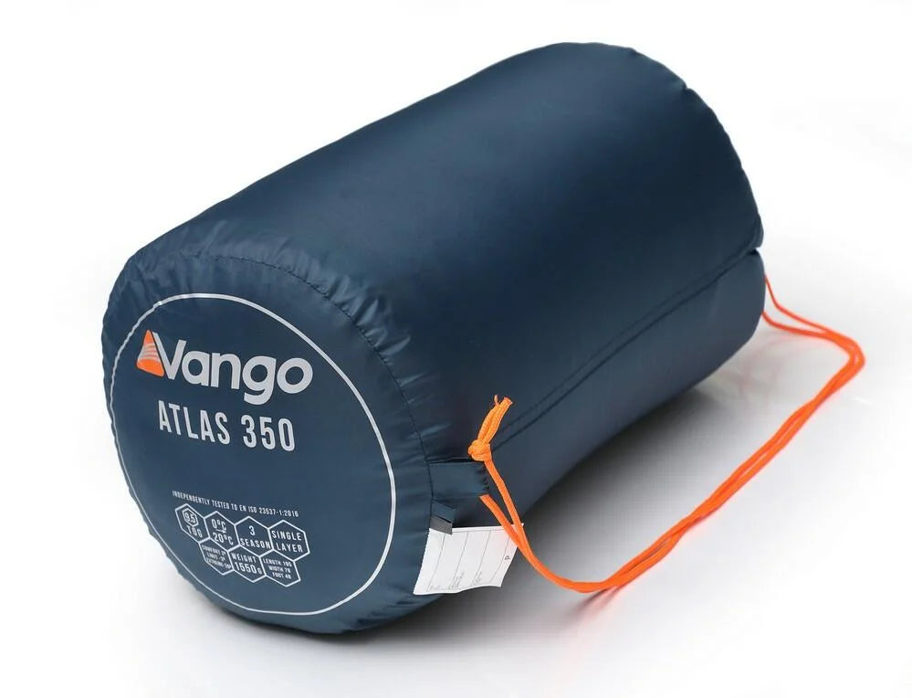 Vango Atlas 350 Mummy Sleeping Bag - Ink Blue