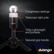 Vango Comet Rechargeable Telescopic Light