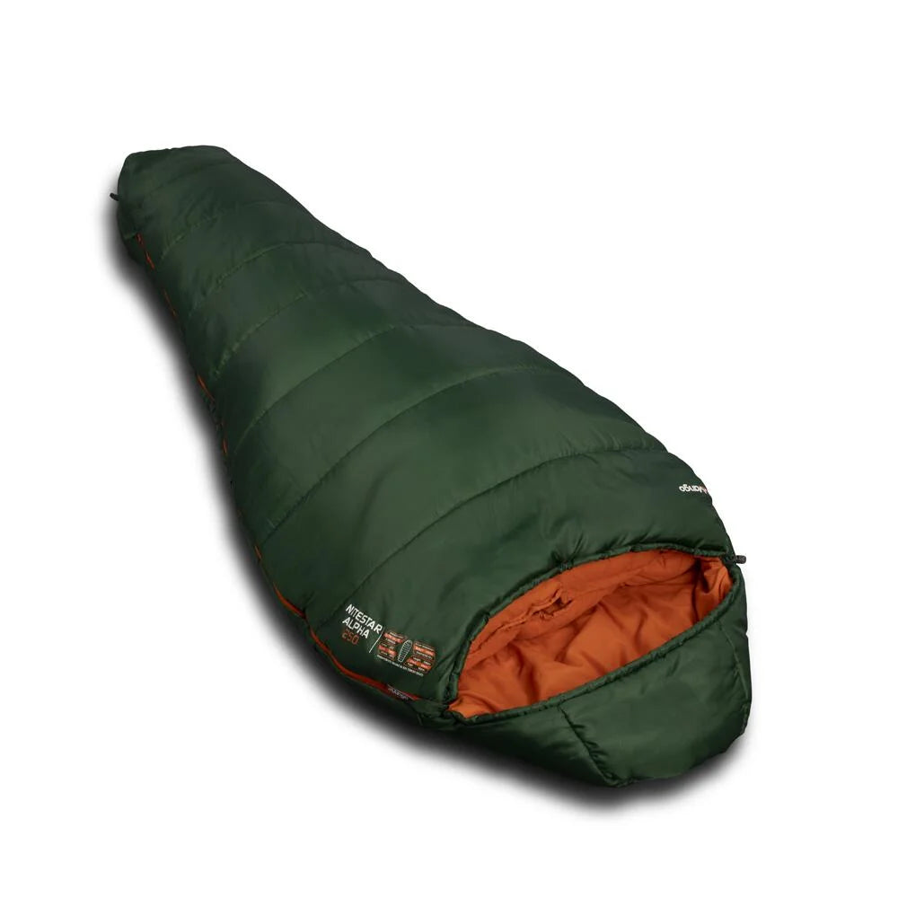 Vango Nitestar Alpha 250 Sleeping Bag - Forest Green