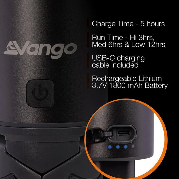 Vango Comet Rechargeable Telescopic Light