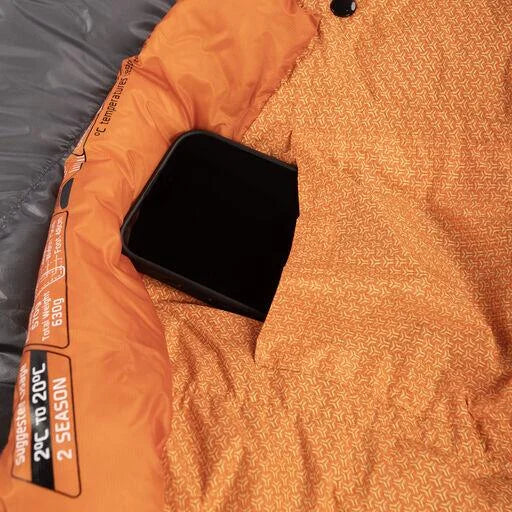 Vango F10 Ultra 150 Down Sleeping Bag - Smoke Grey