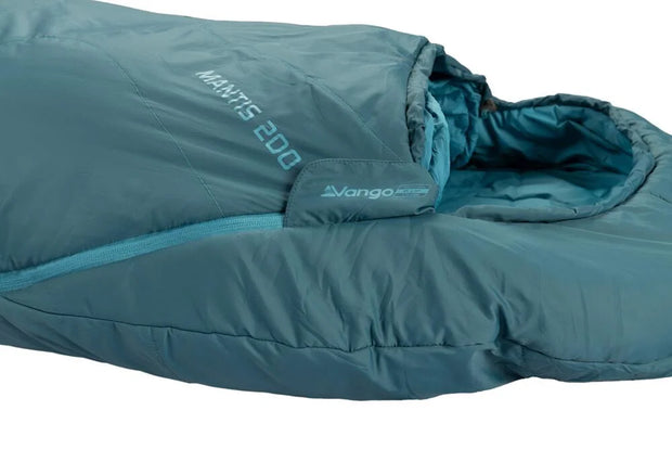 Vango Mantis 200 Lightweight 2 Season Sleeping Bag - Deep Lagoon