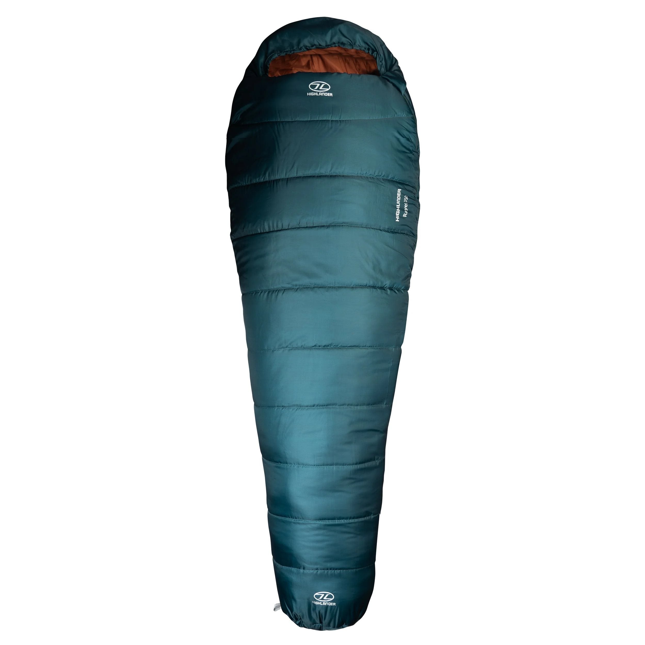 Highlander Rayet 350 Sleeping Bag - Pine Green