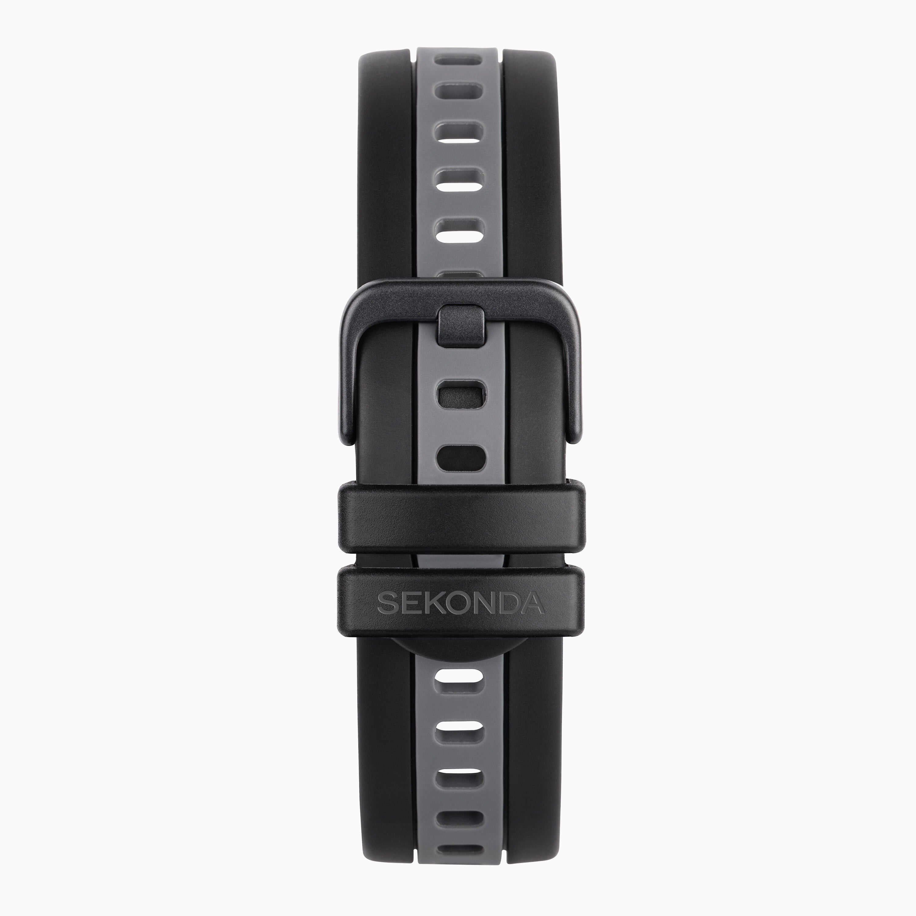 Sekonda Active Pro GPS Smart Watch - Black Alloy Case & Black Silicone Strap