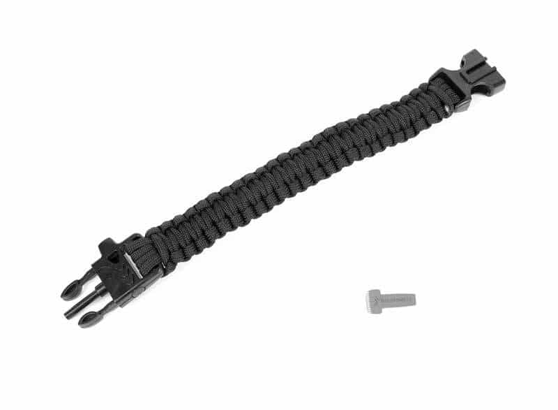 Bushmen Survival Bracelet 3M - Black