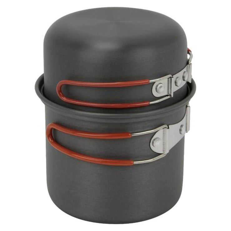 Go System Single Dome Aluminium Camping Pan Set