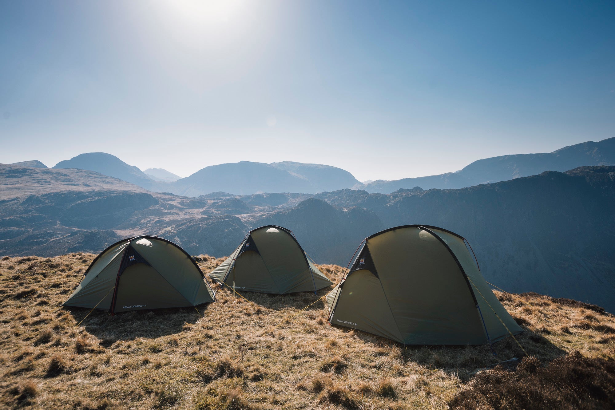 Wild Country Helm Compact 2 Backpacking Tent - Green