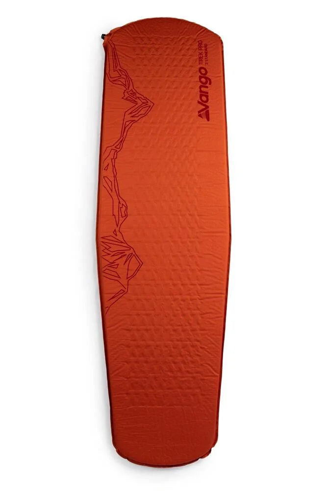 Vango Trek Pro 3 Standard Camping Mat - Harrisa Red
