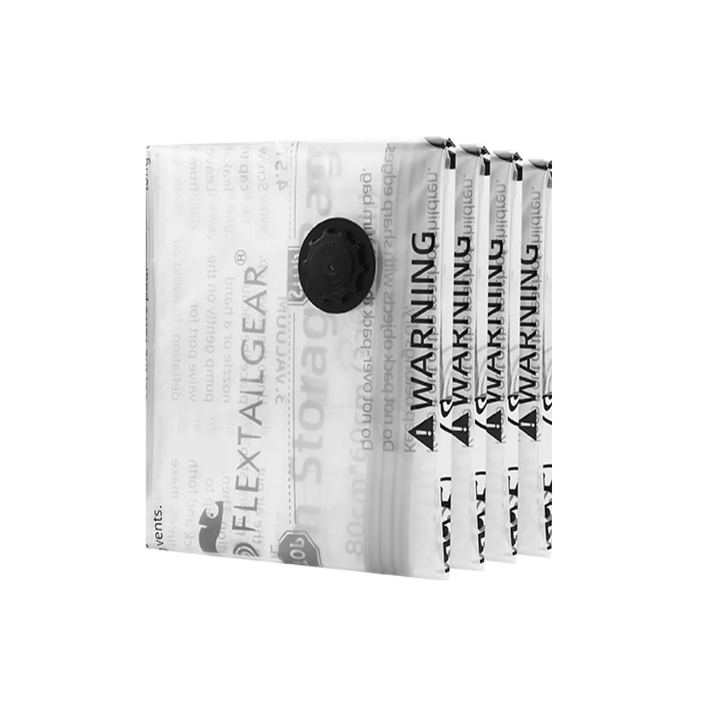Flextail Vacuum Storage Bags - Size Large (4 Pack)