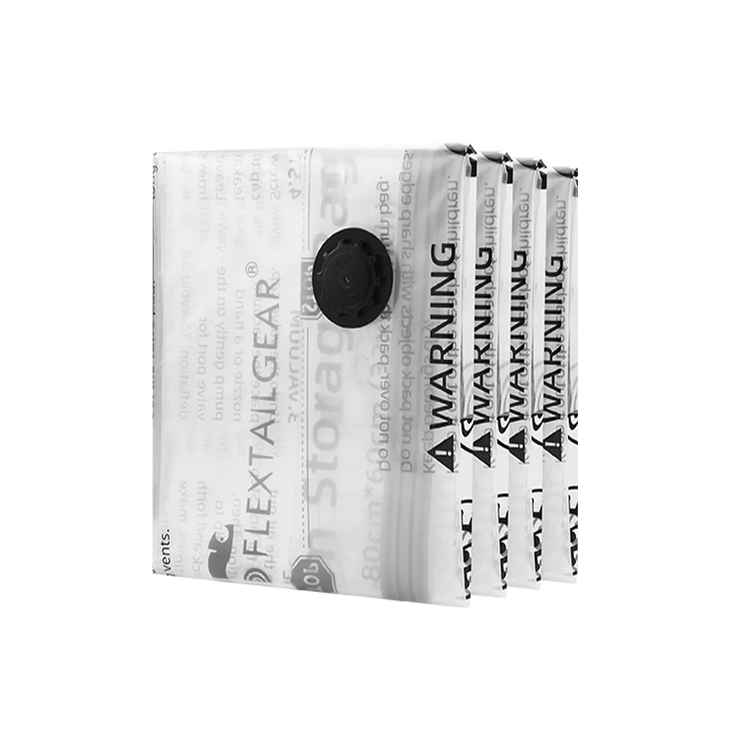 Flextail Vacuum Storage Bags - Size Medium (4 Pack)