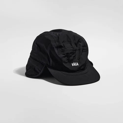 VÅGA Padded Hiker Water Resistant Insulated Cap - Black