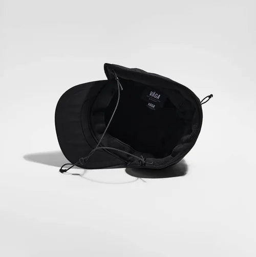 VÅGA Padded Hiker Water Resistant Insulated Cap - Black