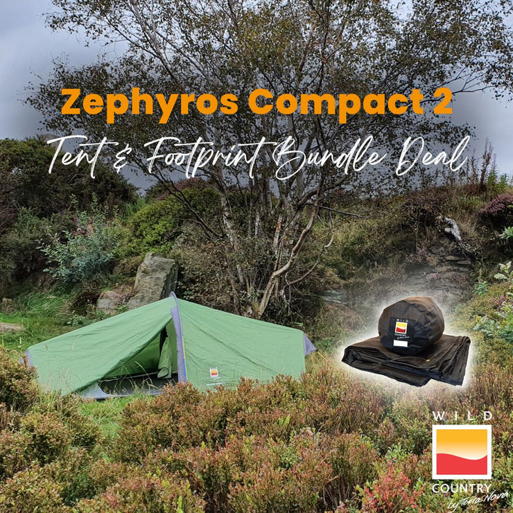 Wild Country Zephyros Compact 2 Tent + Footprint Bundle