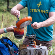 Jetboil MiniMo Camping Stove Cooking System - Sunset