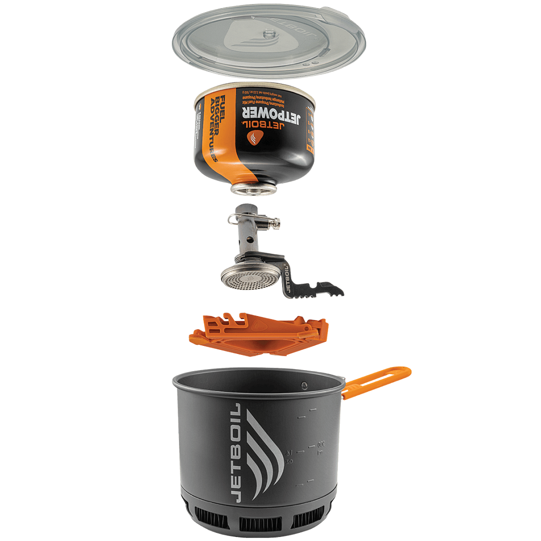Jetboil Stash Ultralight Backpacking Stove Cooking System