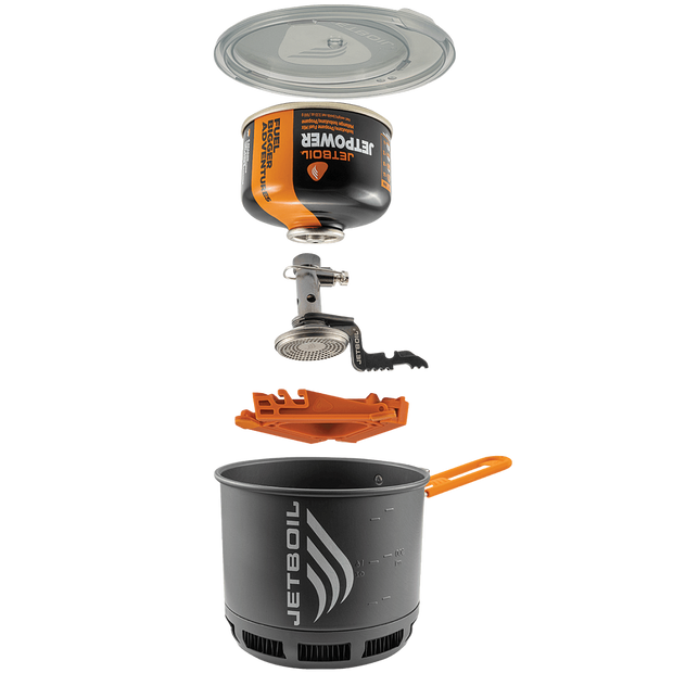 Jetboil Stash Ultralight Backpacking Stove Cooking System