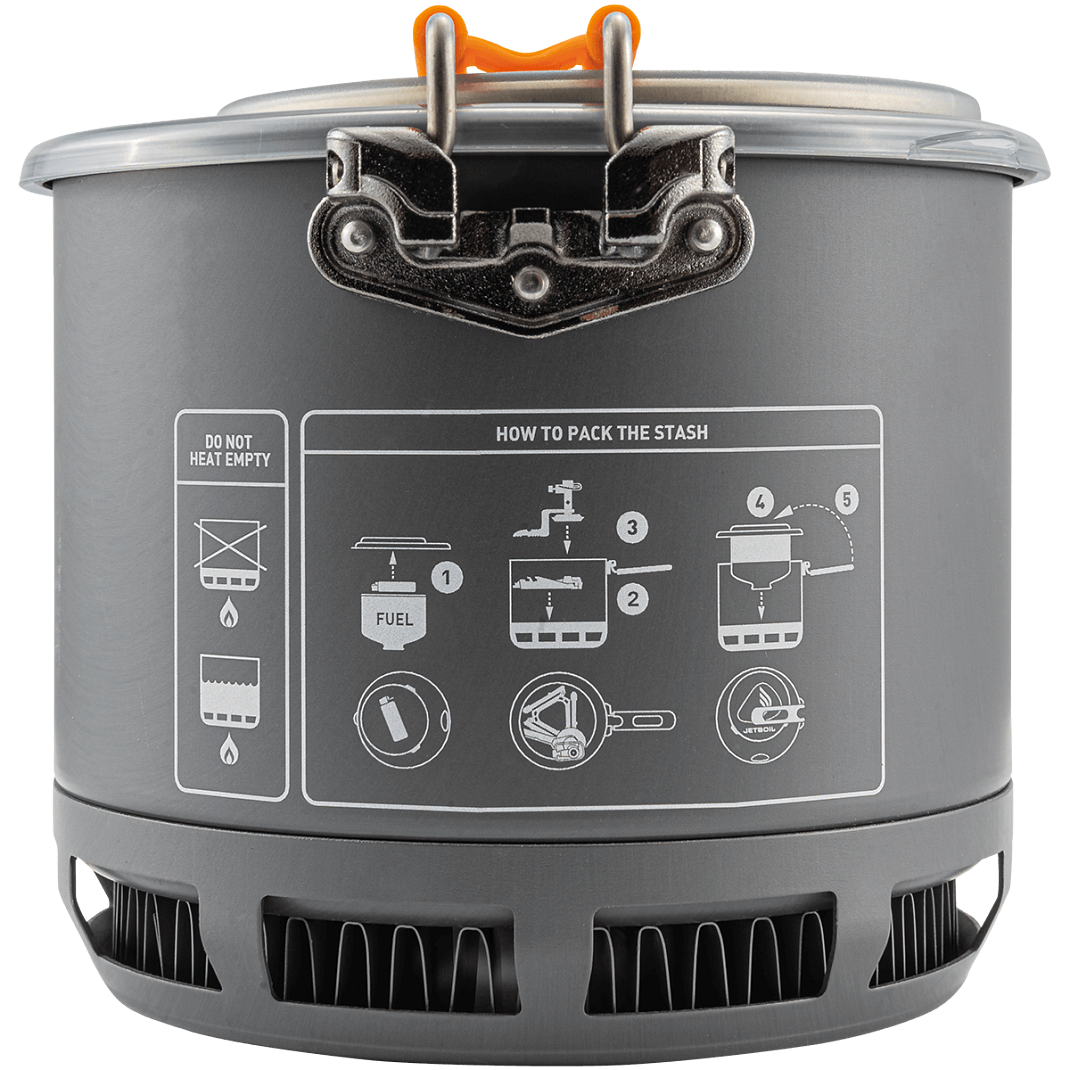 Jetboil Stash Ultralight Backpacking Stove Cooking System