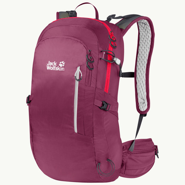 Jack Wolfskin Athmos Shape 20 Rucksack - Beaujolais
