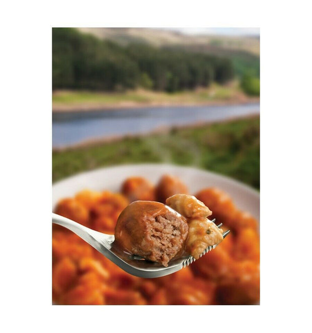 Wayfayrer Boil in the Bag Camp Food - Meal Pasta & Meatballs (6 Packs)