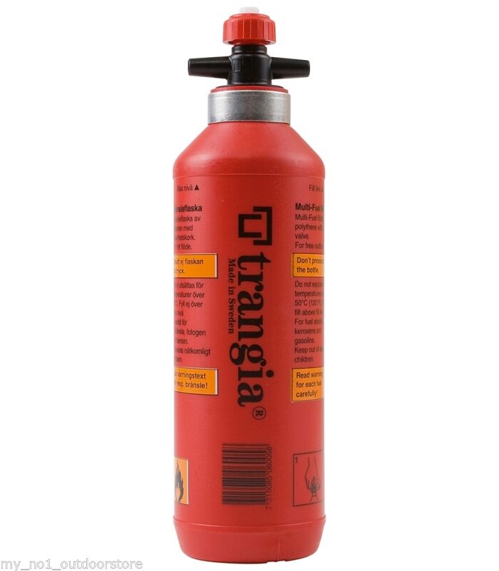 Trangia Fuel Bottle with Safety Valve - 1.0lt, 0.5lt, 0.3lt