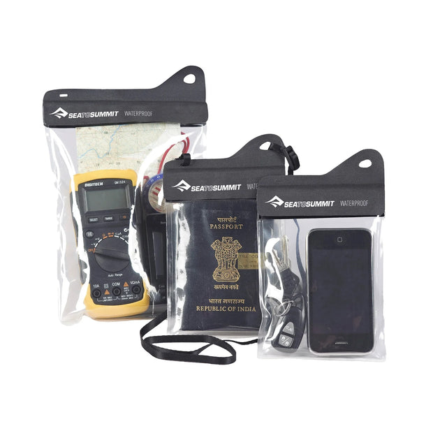 Sea To Summit TPU Guide Waterproof Accessory Case - Medium Black