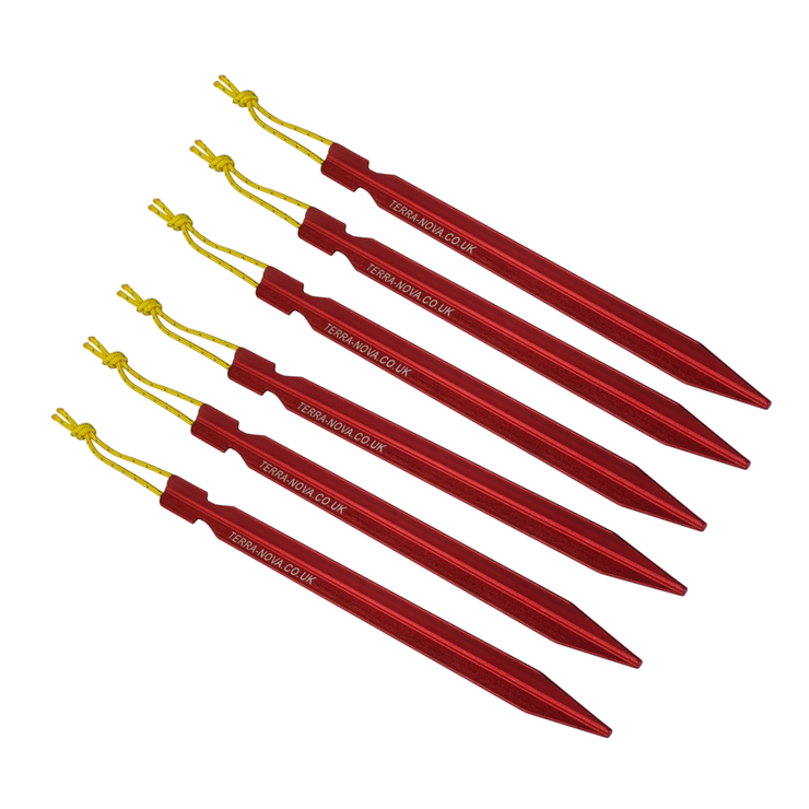 Terra Nova Terra Firma 18cm Tent Pegs (6 pack)