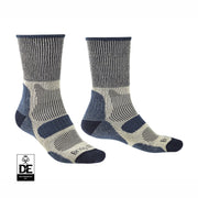 Bridgedale Men's Lightweight Coolmax Comfort Socks - Indigo Blue