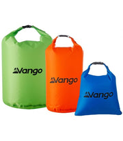 Vango Waterproof Dry Bag Set of 3 Mixed Sizes