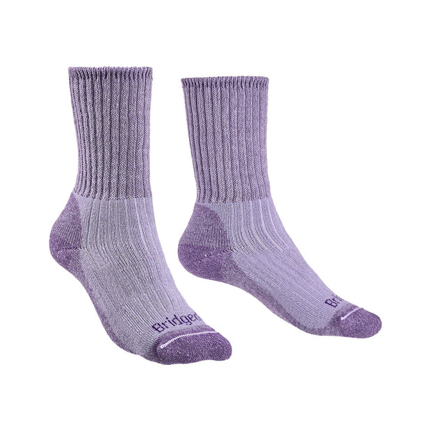Bridgedale Women's Midweight Merino Comfort (Trekker) Socks - Violet