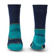 Bridgedale Men's Midweight Merino Performance Boot Sock (Trekker) - Petrol/Navy