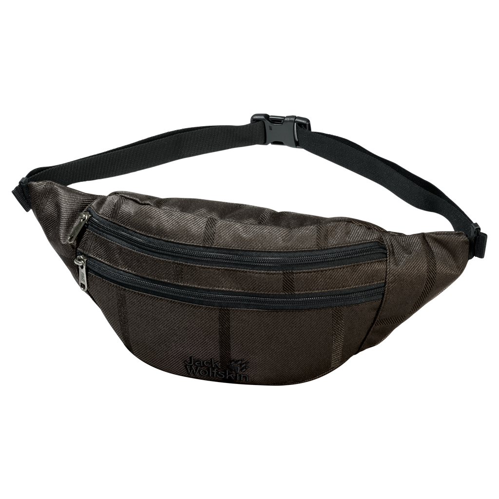 Jack Wolfskin Pac Me Y.D. Belt Bag Bum Bag - Brown Big Check