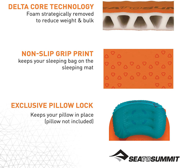 Sea To Summit Ultralight Self Inflating Mat (Regular) - Orange