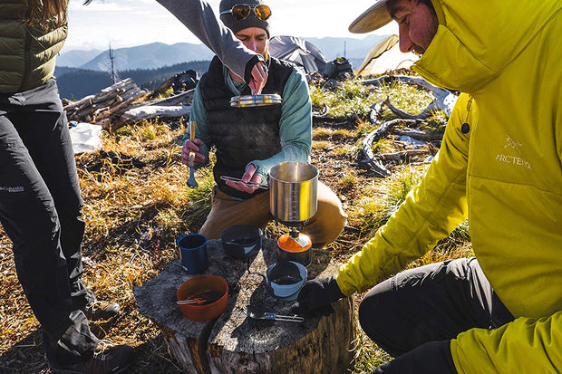 GSI Outdoors Glacier Stainless Dualist VII Camp Kitchen Set