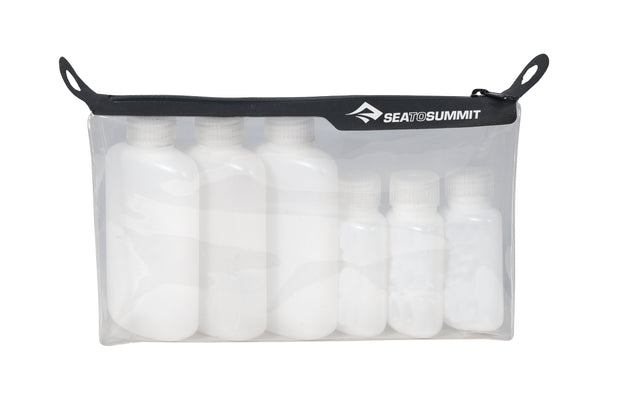 Sea To Summit TPU Clear Zip Top Pouch with Bottles