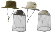 Trekmates Borneo Mosi Repellent Wide Brimmed Hat with Mosi Net