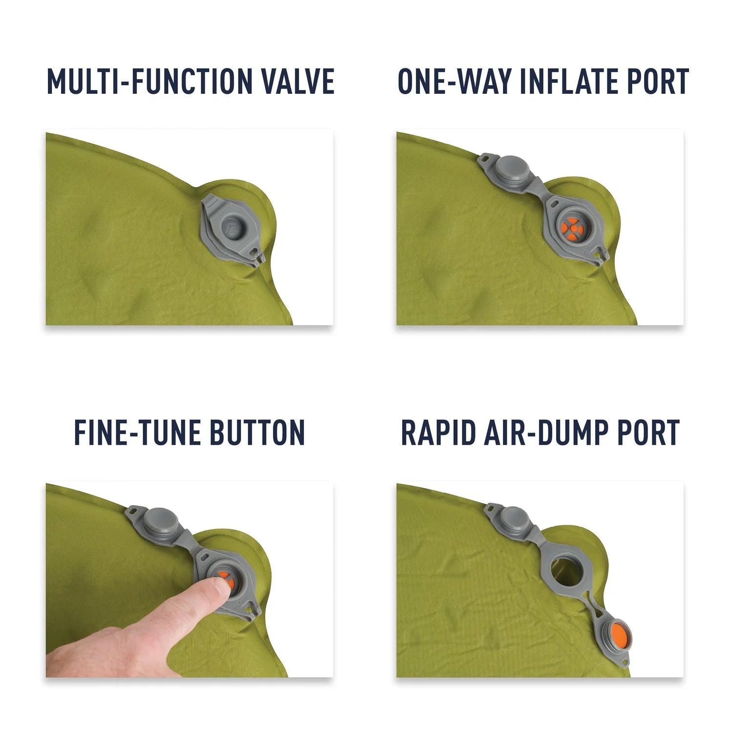 Sea To Summit Camp  Self Inflating Sleeping Mat - Regular Olive
