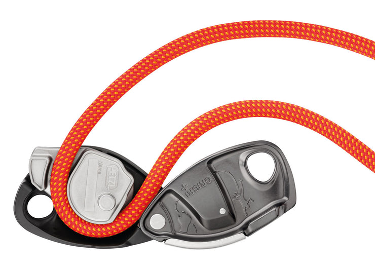 Petzl Grigri+ Cam Assisted Blocking Delay Device - Orange