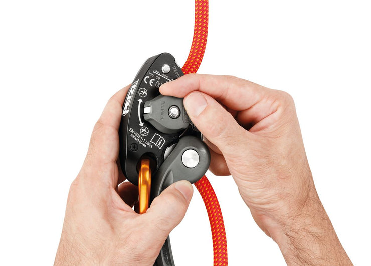 Petzl Grigri+ Cam Assisted Blocking Delay Device - Orange