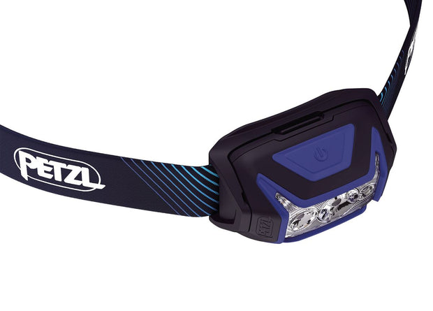 Petzl New Actik Core 600 Lumens LED Headtorch - Blue