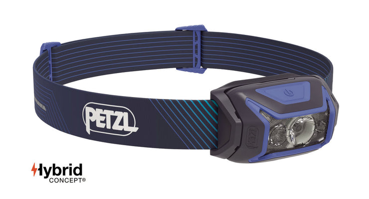 Petzl New Actik Core 600 Lumens LED Headtorch - Blue