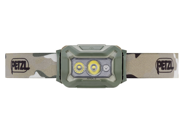 Petzl Aria 2 RGB 450 Lumens Lightweight LED Headtorch - Camo