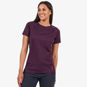 Montane Women's Dart Walking T-Shirt - Saskatoon Berry